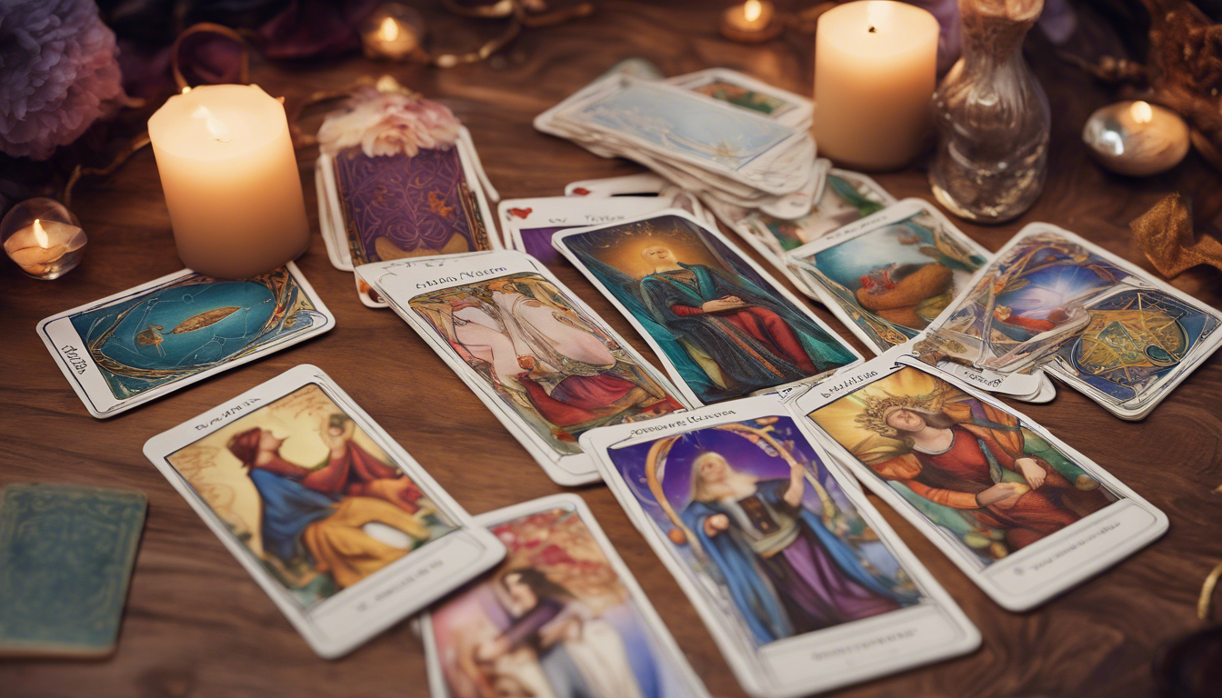découvrez les cartes d'amour du tarot grâce à ce guide essentiel qui vous permettra de déchiffrer leurs significations et d'explorer les messages qu'elles renvoient. apprenez à utiliser ces outils mystiques pour éclairer vos relations et nourrir votre vie amoureuse.