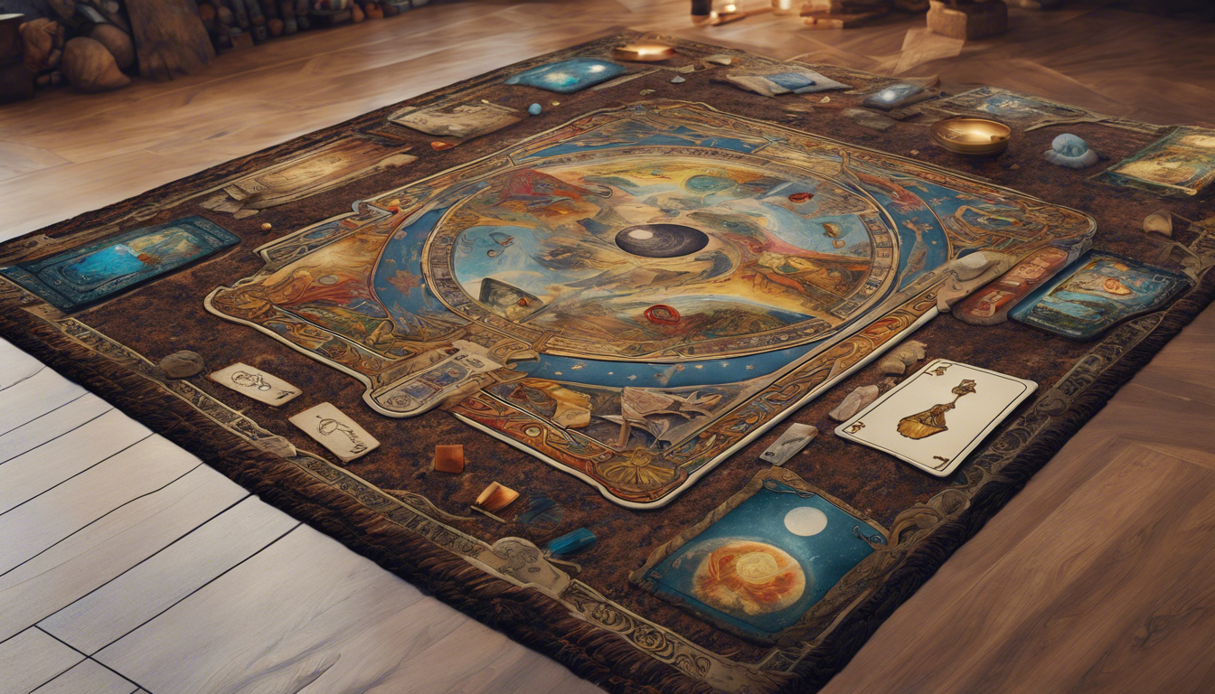 plongez dans l'univers envoûtant des tapis tarot. explorez leur histoire, leur symbolique et leur rôle essentiel dans la pratique de la divination. découvrez des conseils pour choisir votre tapis idéal et enrichir votre expérience spirituelle.
