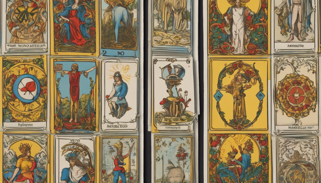 découvrez notre guide complet sur le tarot marseillais ! apprenez à interpréter les réponses du tarot avec clarté et éclairage. que vous soyez débutant ou praticien expérimenté, trouvez des conseils précieux pour poser vos questions et comprendre le oui ou le non dans vos tirages.