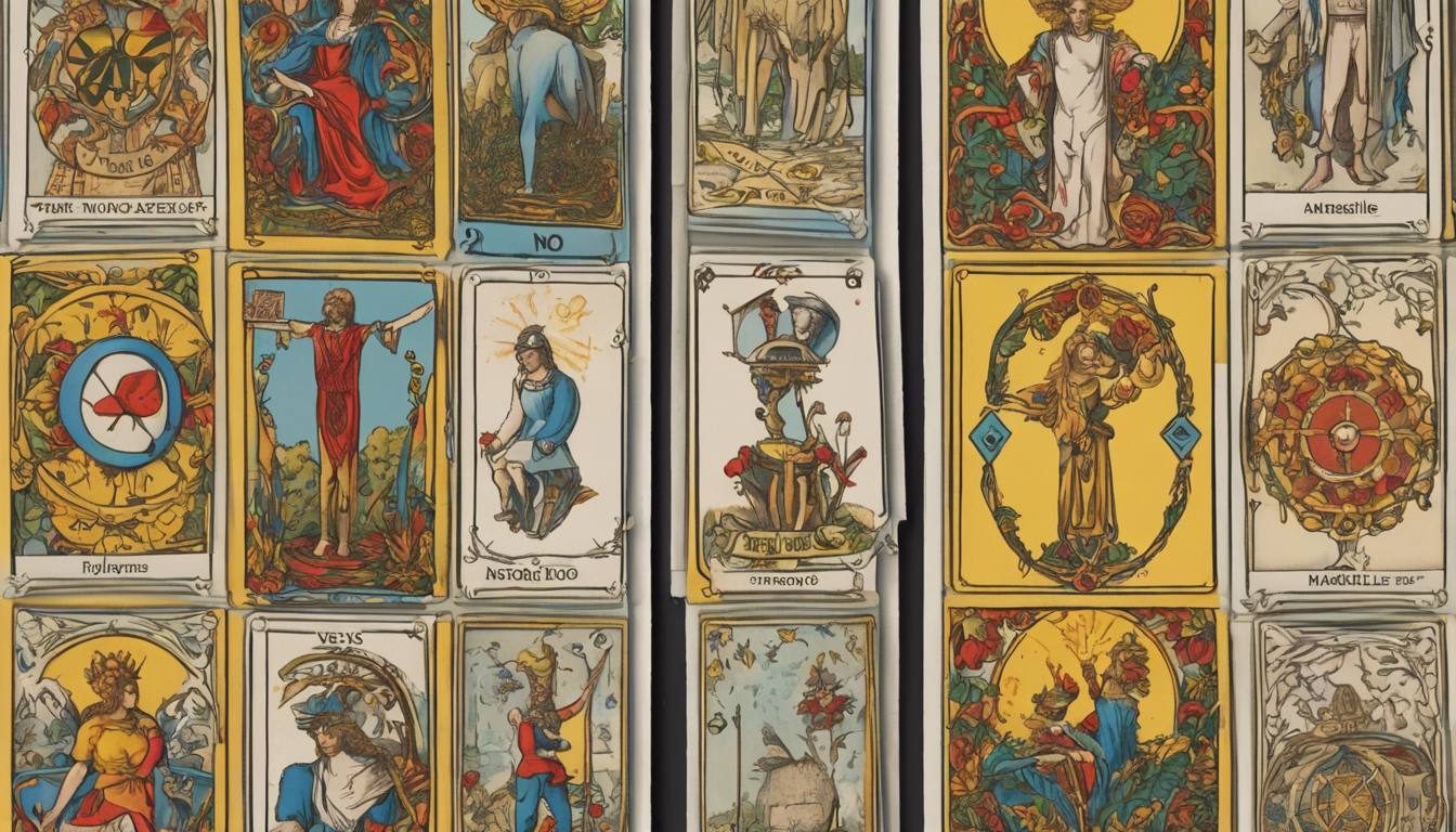 découvrez notre guide complet sur le tarot marseillais ! apprenez à interpréter les réponses du tarot avec clarté et éclairage. que vous soyez débutant ou praticien expérimenté, trouvez des conseils précieux pour poser vos questions et comprendre le oui ou le non dans vos tirages.