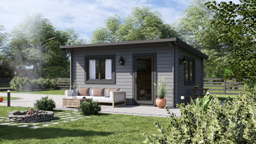 cabane de jardin en bois